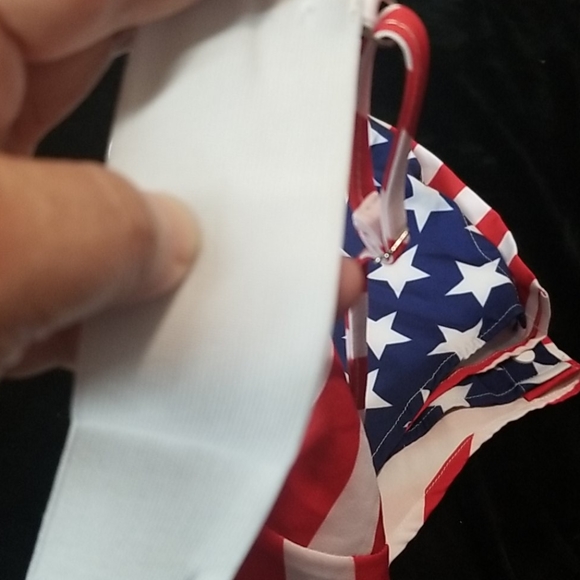 NWOT AMERICANA short shorts and top - Picture 6 of 7